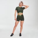 Pantalones cortos Textured Adapt para mujer de MP - Verde oscuro