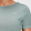 MP Women's Training Washed Tie Back T-shirt - Washed Green