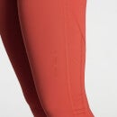 Damskie legginsy z kolekcji Power Ultra – ciepła czerwień - XXS
