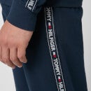 Tommy Hilfiger Men's Logo Tape Track Pants - Navy Blazer - XL
