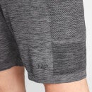 MP Men's Essential Seamless Shorts- Storm Grey Marl - XXS