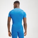 MP Men's Essentials Training Baselayer Short Sleeve Top - True Blue - XXS