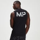 Męska koszulka bez rękawów drirelease® Washed Grit Print z kolekcji Adapt – czarna