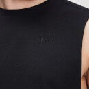 Męska koszulka bez rękawów z kolekcji MP Training drirelease® z obniżonymi wycięciami na ramiona – czarny - XXS