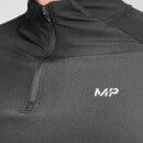 Męska bluza z suwakiem ¼ z kolekcji Velocity MP – czarna