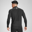 Męska bluza z suwakiem ¼ z kolekcji Velocity MP – czarna