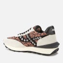 Ash Women's Spider Studs Sustainable Running Style Trainers - Off White/Beige/Black - UK 5
