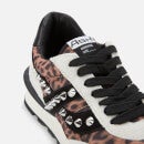 Ash Women's Spider Studs Sustainable Running Style Trainers - Off White/Beige/Black - UK 3