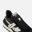 Ash Women's Spider Studs Sustainable Running Style Trainers - Black/Off White - UK 3