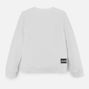 Calvin Klein Kids' Institutional Logo Sweatshirt - Bright White - 8-9 Years