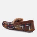 Barbour Men's Monty Moccasin Slippers - Recycled Classic Tartan - UK 7