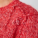 Golden Goose Women's Annamaria Melange Sweater - Tango Red - XS