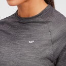 MP Γυναικείο μπλουζάκι επιδόσεων - Μαύρο/Καρβουάρ Marl - XXS
