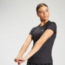 Naisten vartalonmyötäinen Training -t-paita - Black - XXS
