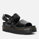 Dr. Martens Women's Voss Patent Sandals - Black Patent - UK 3