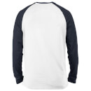 T-shirt Raglan à manches longues The Goonies Lineup - Blanc/Bleu Marine - Unisexe