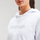 MP Women's Outline Graphic Hoodie - White