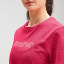 MP Women's Outline Graphic T-Shirt - Virtual Pink - XXS