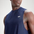 Camiseta sin mangas de entrenamiento Essentials para hombre de MP - Azul marino - XXS