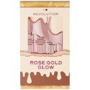 Revolution Mini Chocolate Highlighter Palette - Rose Gold Glow