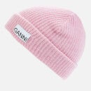 Ganni Women's Recycled Wool Knit Beanie - Sweet Lilac