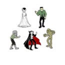 Loungefly SDCC Universal Monsters Group Pin - VeryNeko Exclusive LE600