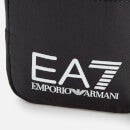 EA7 Men's Contrast Logo Crossbody Bag - Black/White