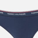 Tommy Hilfiger Women's 3 Pack Essentials Briefs - Navy Blazer - XS