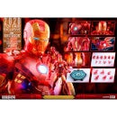 Hot Toys Marvel Iron Man Mark IV (Version Holographique) Toy Fair Figurine articulée Exclusive 30 cm