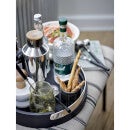 Bloomingville Cocktail Serving Tray - Black