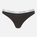 Calvin Klein Women's Core Thong 3 Pack - Multi - XS