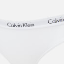 Calvin Klein Women's Core Thong 3 Pack - Multi - L