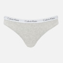 Calvin Klein Women's Core Thong 3 Pack - Multi - L