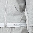 Calvin Klein Women's Modern Cotton Zip Hoodie - Grey Heather - S