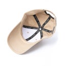 Gorra de béisbol de algodón con 6 paneles Almond Mr Flat Borded de Milliner