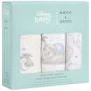 aden + anais Disney Cotton Muslin Squares - My Darling Dumbo (3 Pack)