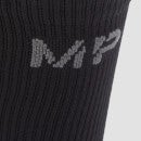 MP Unisex ponožky Agility Crew - čierne - UK 3-6