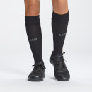 Vysoké futbalové ponožky MP – čierne - UK 3-6