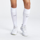 MP Full Length Football Socks – White