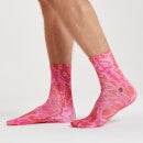 MP x Hexxee Adapt Crew-Socken – Pink Camo - Womens UK 7.5-10