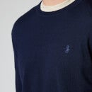 Polo Ralph Lauren Men's Merino Wool Sweatshirt - Hunter Navy - S