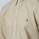 Polo Ralph Lauren Men's Slim Fit Garment Dyed Oxford Shirt - Surrey Tan - L