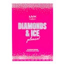 NYX Professional Makeup Diamonds and Ice Please 24 Day Advent Calendar Festive Countdown (Worth £89.00)