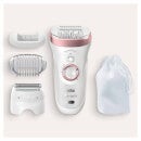 Braun Silk-épil 9 Epilator with 3 extras and pouch