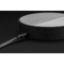 Lexon Oslo Energy Wireless Charger and Bluetooth Speaker - Grey