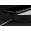 Lexon Oslo Energy Wireless Charger and Bluetooth Speaker - Grey