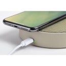 Lexon Oslo Energy Wireless Charger and Bluetooth Speaker - Green