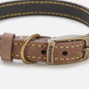 Barbour Leather Dog Collar - Brown - M