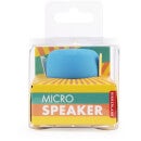 Kikkerland Blue Micro Speaker