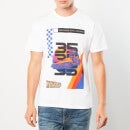 Back to the future Powered Car Unisex T-Shirt - Wit